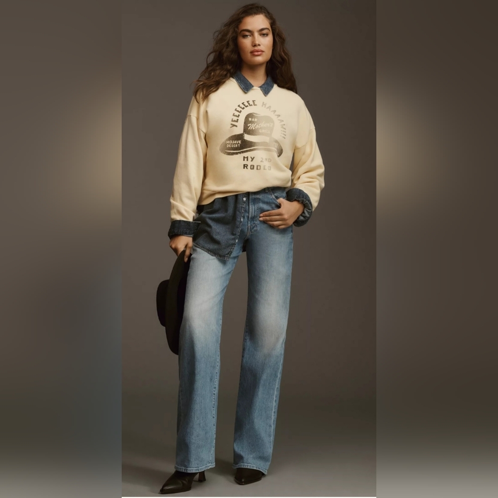 Mother My 2nd Rodeo sweat shirt NWT SZ M - Picture 13 of 13